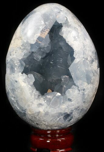 Crystal Filled Celestine (Celestite) Egg #41701